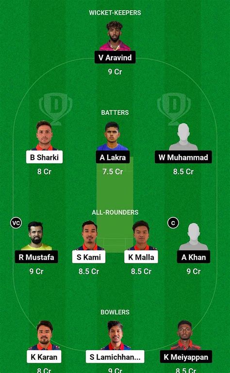 was vs not dream11 prediction analysis